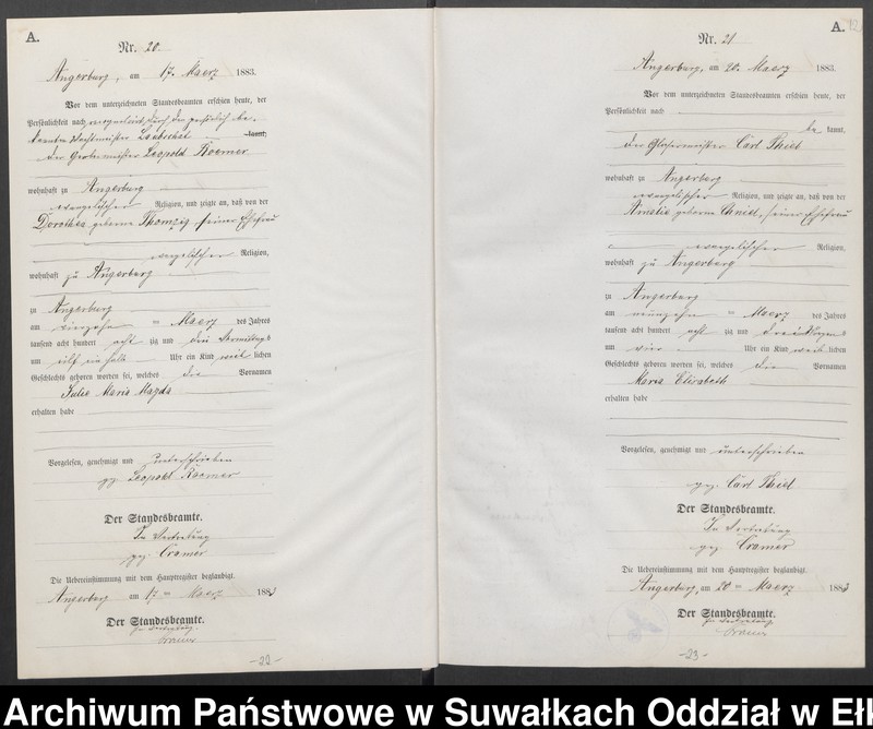 image.from.unit.number "Geburts-Neben-Register des Preussischen Standes-Amtes Angerburg Kreis Angerburg"