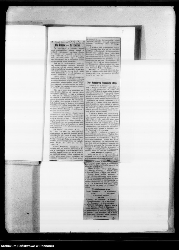 Obraz 9 z jednostki "Kaszuby i Mazury [wycinki prasowe] oraz spis miejscowości sporządzony przez ks. W. Barczewskiego do wydawnictwa "Geografia Polskiej Warmii"."