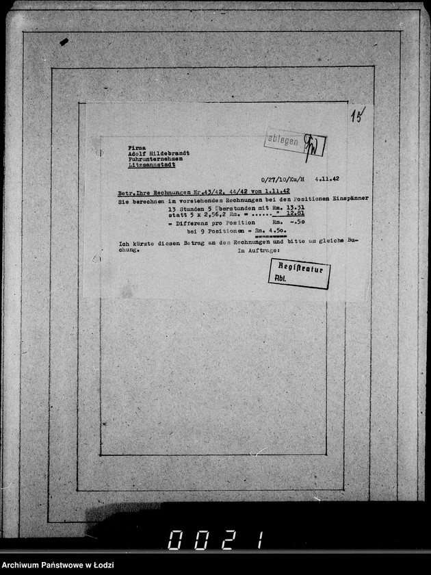 Obraz 19 z jednostki "[Korespondencja z urzędami, instytucjami i firmami]"