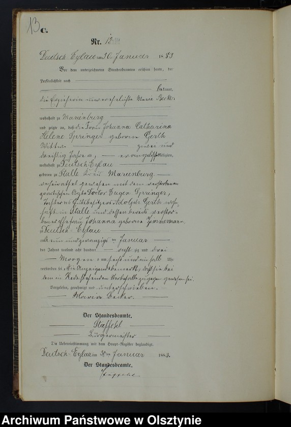 image.from.unit.number "Sterbe-Neben-Register Nr 1 - 111"