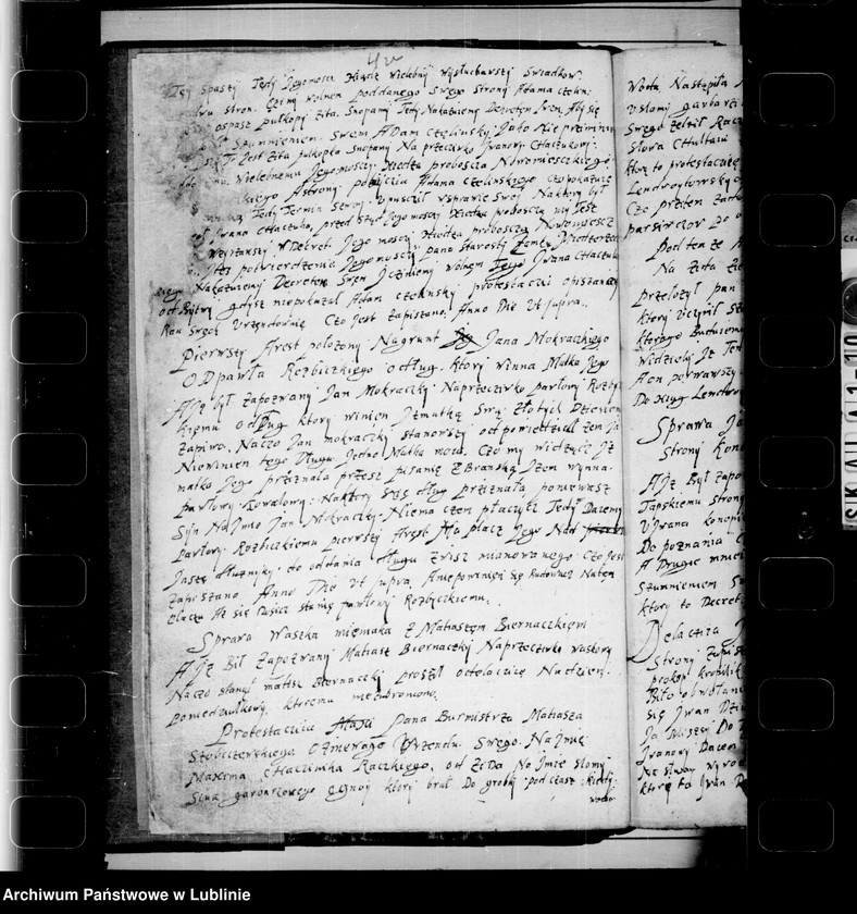 Obraz 13 z jednostki "[Księga landwójtowska]"