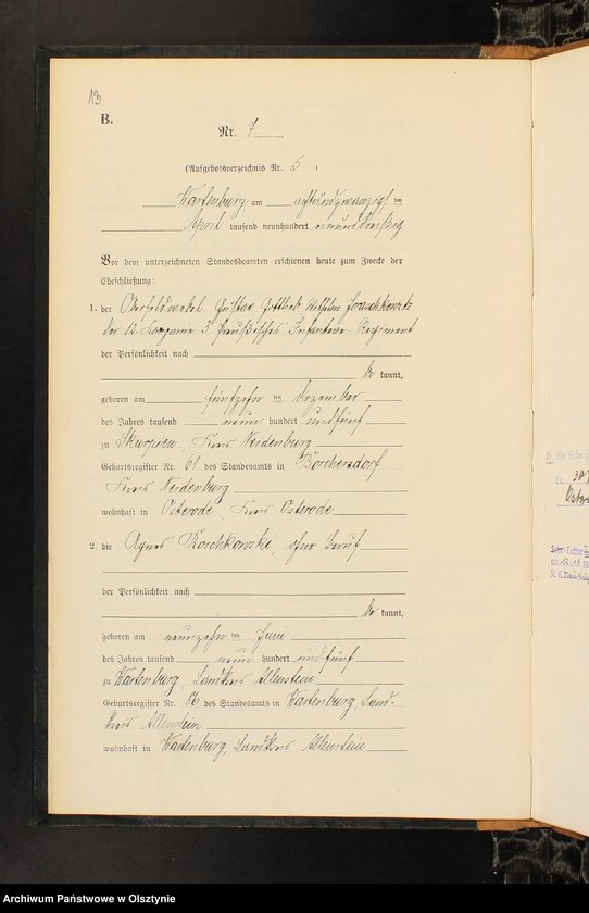 image.from.unit.number "Heirats-Haupt-Register Nr 1 - 38"