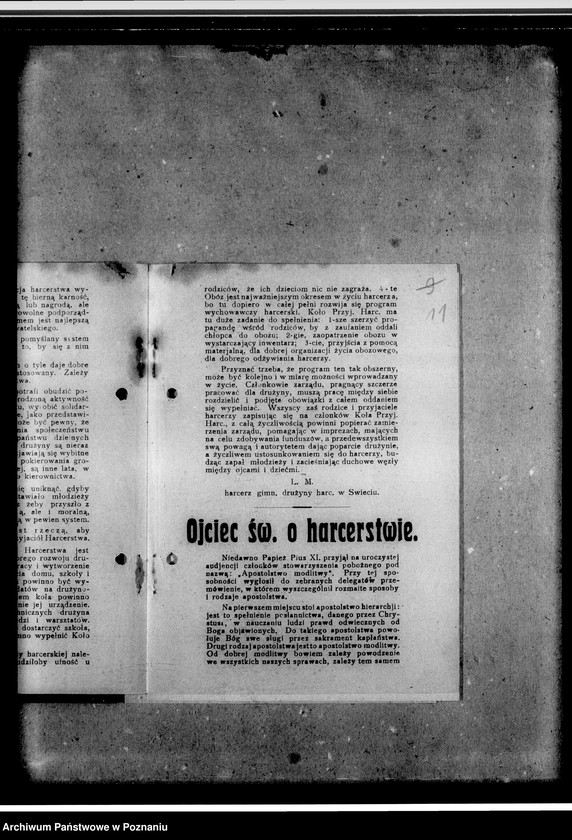 Obraz 14 z jednostki "Sprawozdania z wizytacji drużyn"