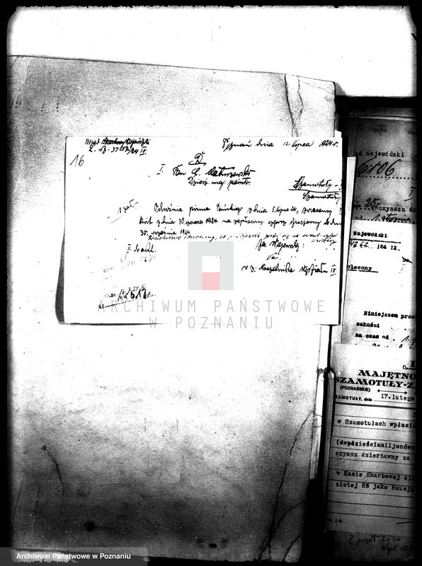 Obraz 20 z jednostki "Rewizje majątku państwowego Szamotuły-Zamek"