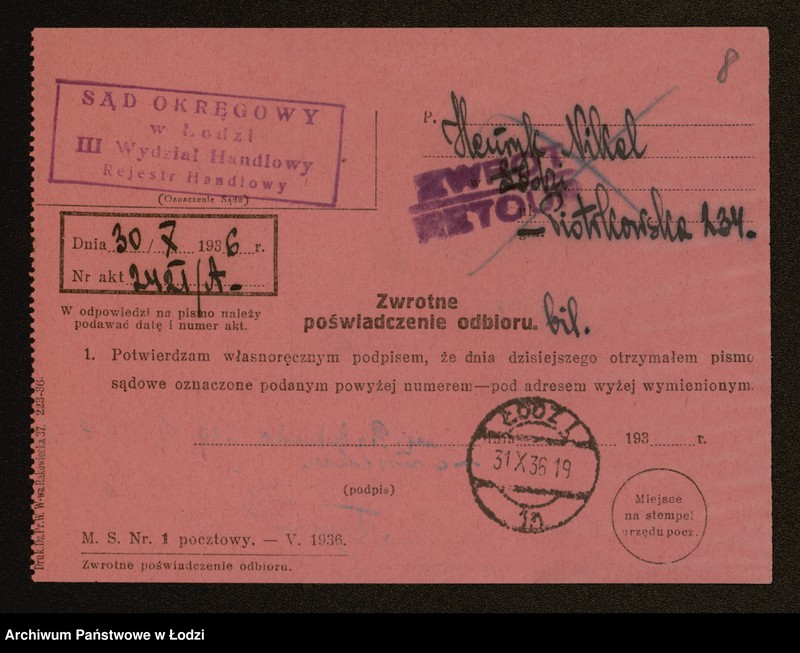 Obraz 10 z jednostki "Henryk Nikel- księgarnia"