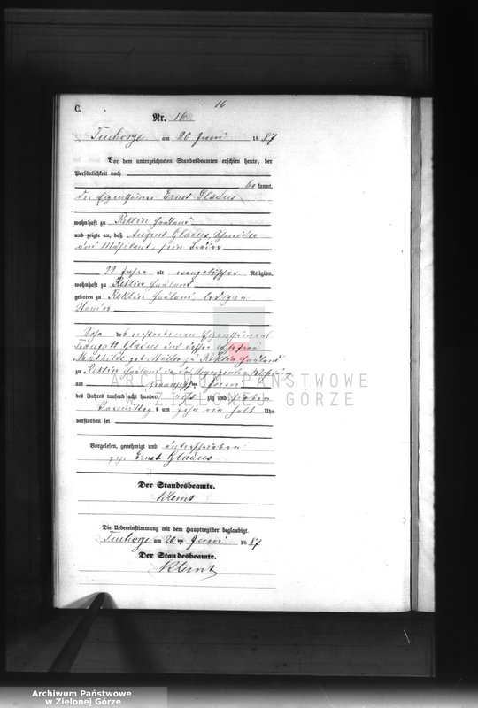 Obraz 19 z jednostki "Sterbe-Neben-Register"
