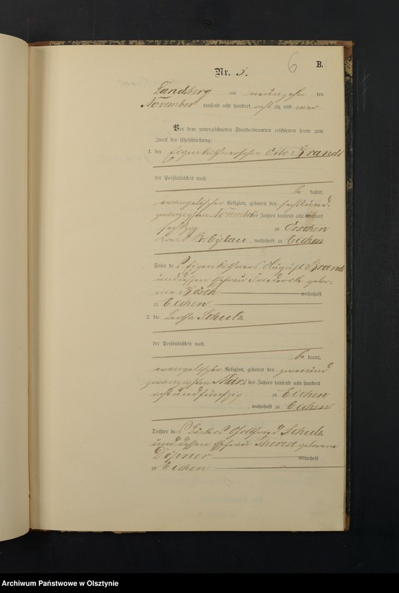 image.from.unit.number "Heiraths-Neben-Register Nr 1 - 9"