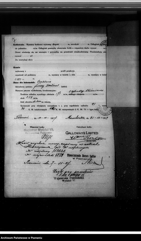 Obraz 11 z jednostki "Spalarnia śmieci własność Magistrat miasta Poznania nr woj. kotła 6029"