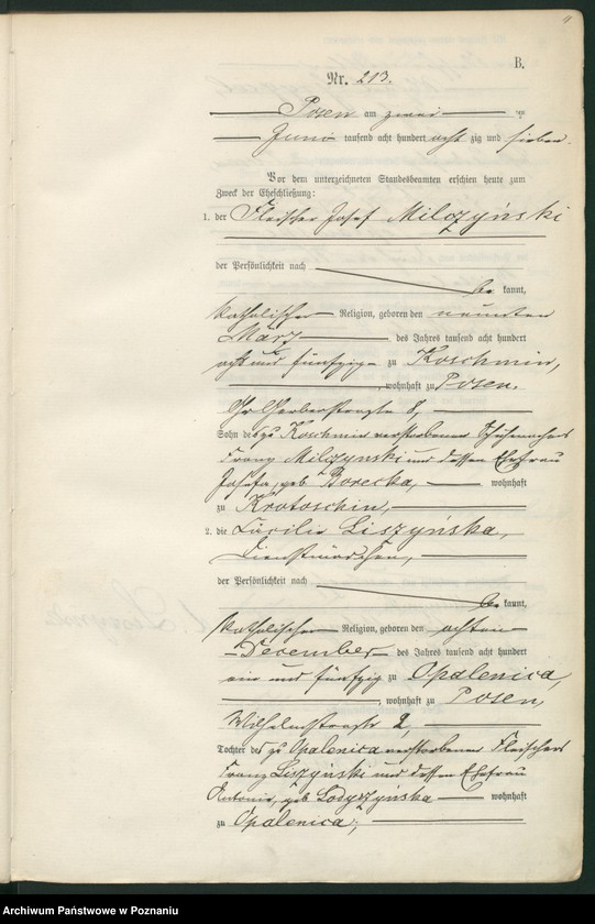 Obraz 14 z jednostki "Księga małżeństw t. II"