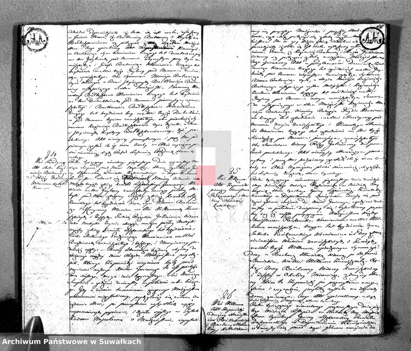 image.from.unit.number "Akta Cywilne Małżeństw Urzędnika Stanu Cywilnego Gminy Liszkowskiey w Roku 1815/16 spisane"