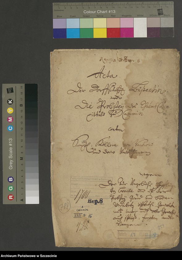 image.from.unit.number "Dorfschaft Büssenthin [Buszęcin] contra sämtliche Koeller auf Reckow [Rekowo] und deren Untertanen wegen der zu Ungebühr gepflügten Brache und verübter Gewalt."