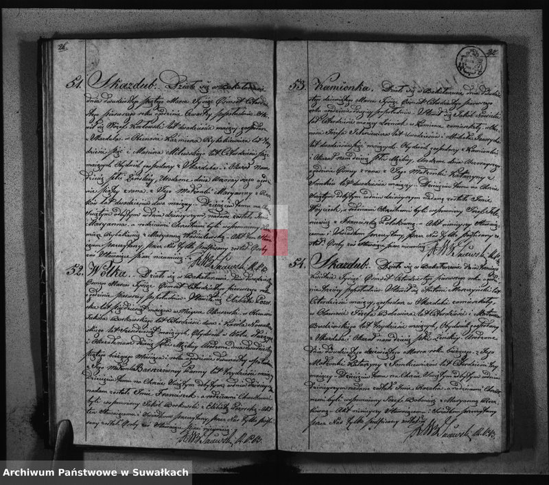 image.from.unit.number "Księga Duplikat z Roku 1841 Parafij Bakałarzewskiey przeznaczona do Archiwum Hipotecznego"