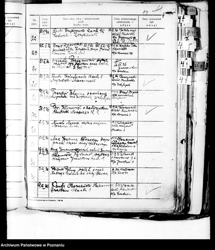 Obraz 19 z jednostki "Spisy spraw /Wydziału Rolnictwa i Reform Rolnych/"