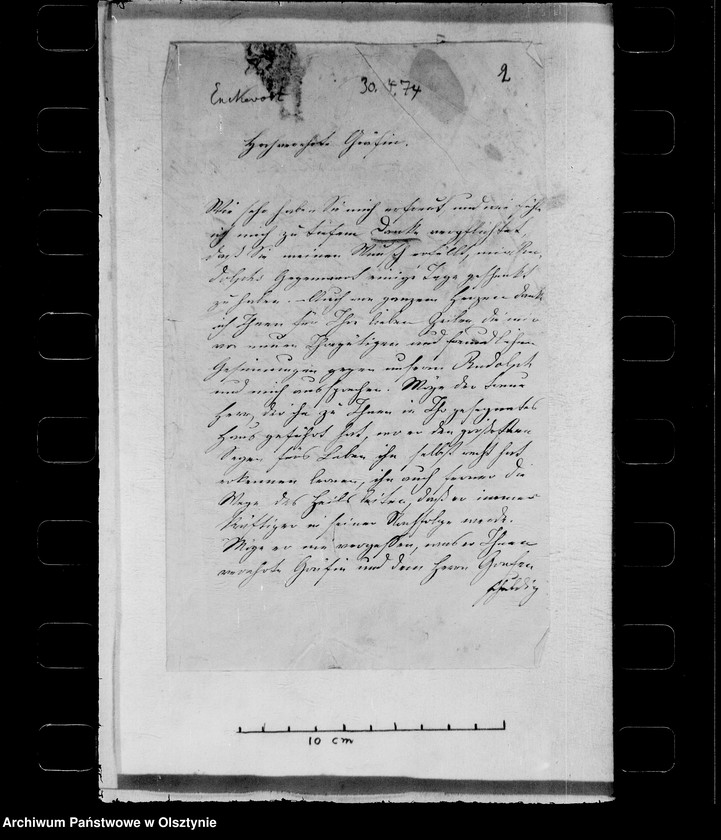 image.from.unit.number "/Bertha v. Enckevort, geb. v. d. Osten u. ihr Sohn Rudolf an seine Tante Anna Gfin Lehndorff, geb. Gfin. Hahn/"