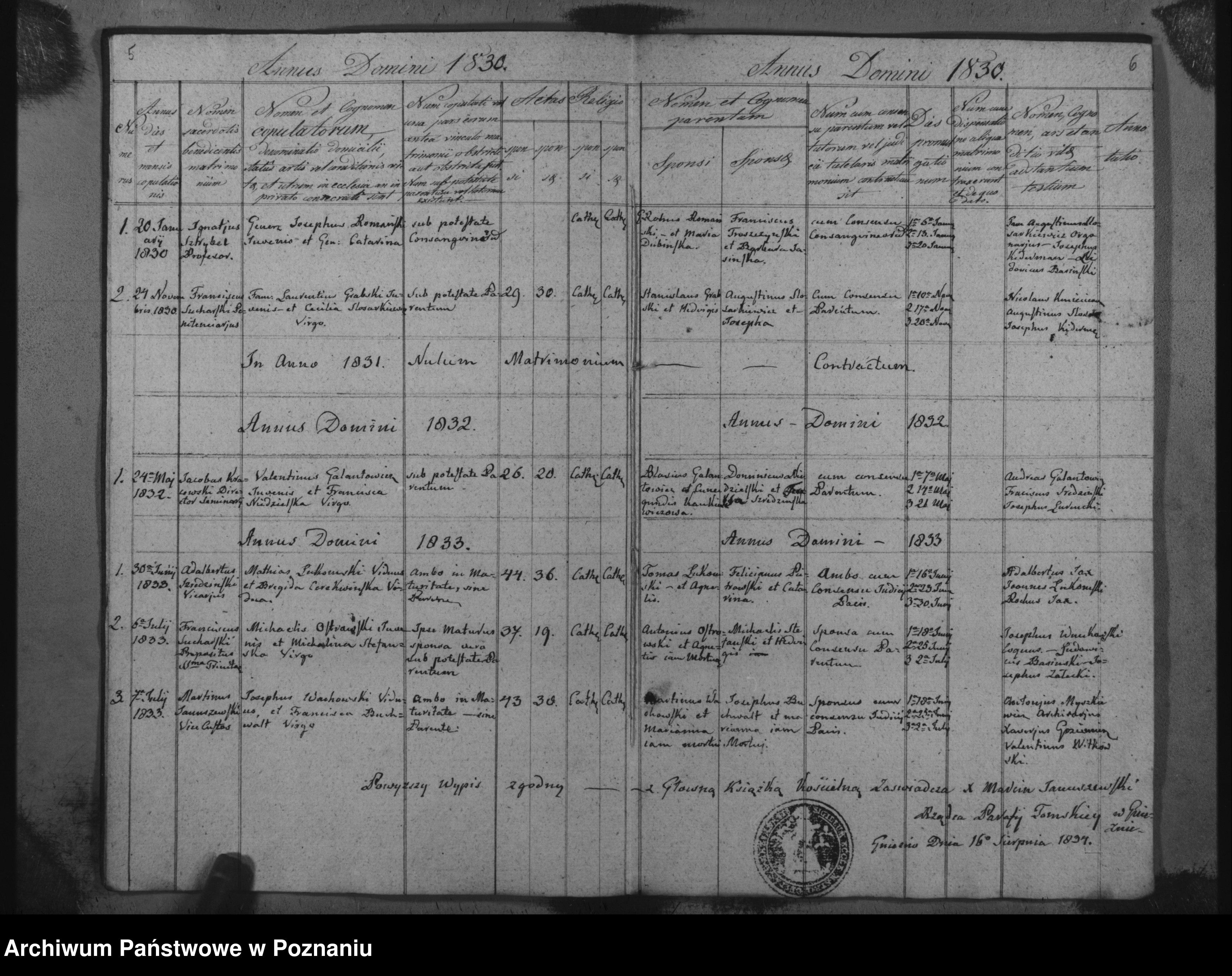 Skan z jednostki: Książka zaślubionych