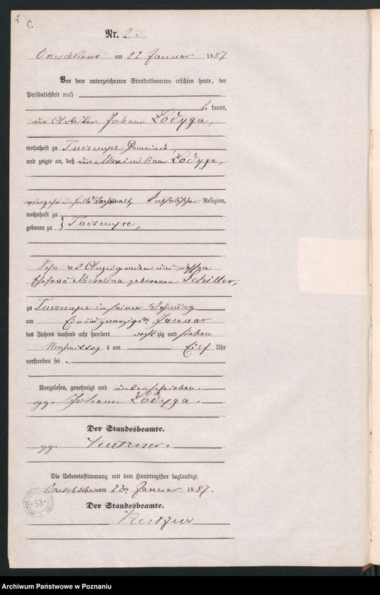 Obraz 5 z jednostki "Księga zgonów"