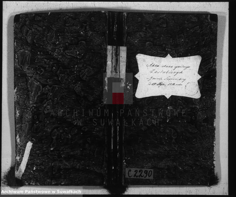 image.from.unit.number "Akta stanu cywilnego zaślubionych w gminie sejneńskiej od 1-go stycznia 1812 roku."