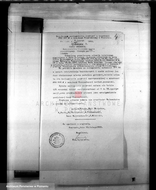 Obraz 12 z jednostki "Administracja miasta Swarzędza"