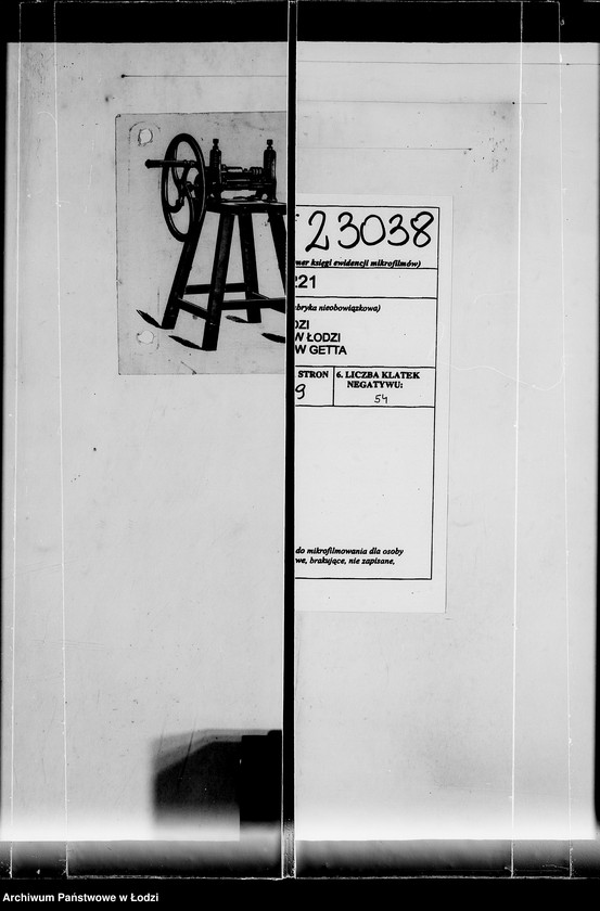 Obraz 6 z jednostki "Auftrag 5934. Warenverwertung an den Judenältesten für Munitionslager Lublin. Geschosskörbe"