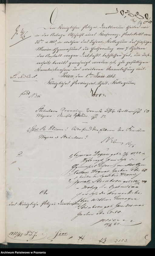 Obraz 20 z jednostki "A. betr. den Domsyndicus Leo Wegner"