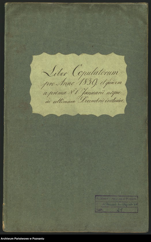 Obraz 2 z jednostki "Księga małżeństw"