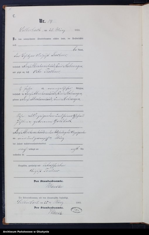 image.from.unit.number "Sterbe-Neben-Register Nr 1 - 47"