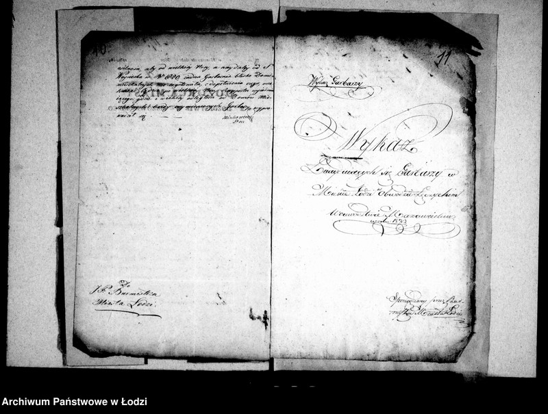 Obraz 11 z jednostki "Akta tyczące się garbarzy"