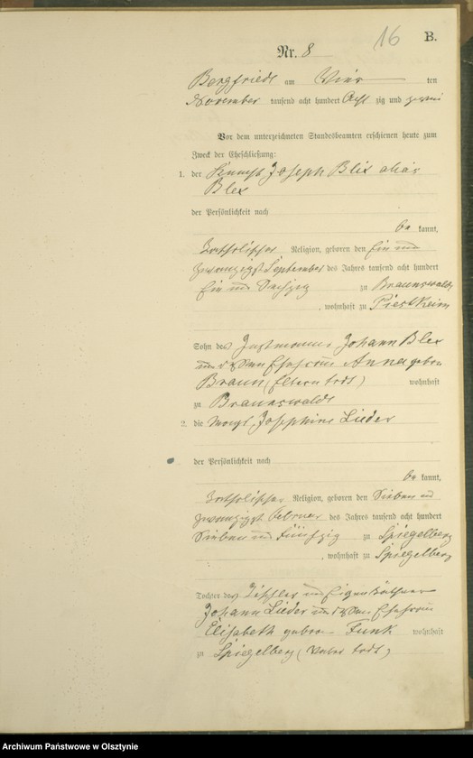 image.from.unit.number "Heiraths-Haupt-Register Nr 1 - 12"