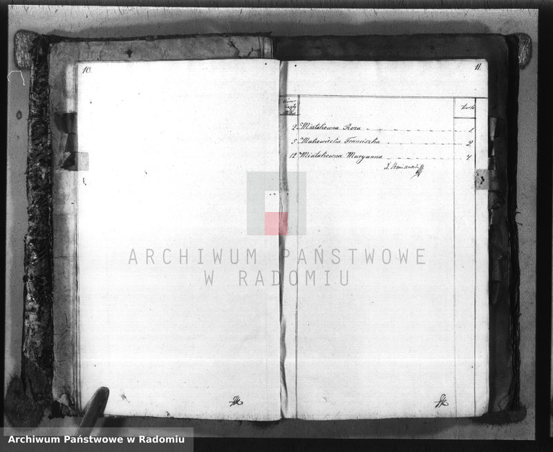image.from.unit.number "Duplikat parafii Zakrzów z r. 1810-1821"