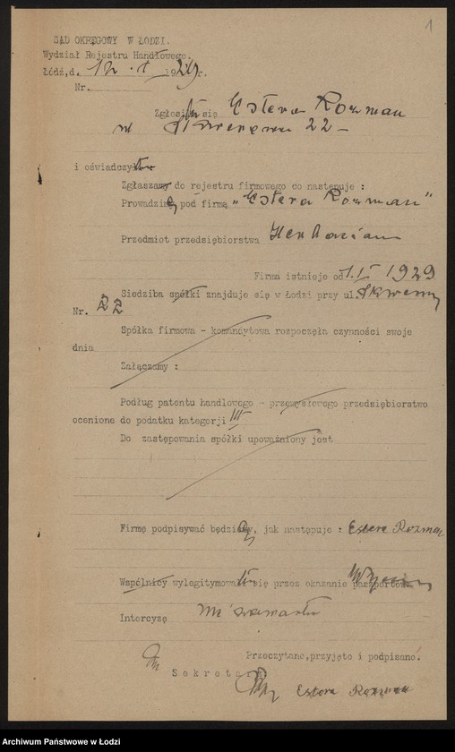 Obraz 3 z jednostki "Estera Rozman – herbaciarnia"