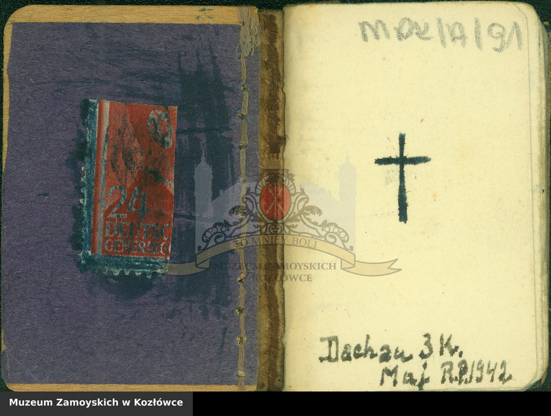 Obraz 12 z kolekcji "Modlitewnik z Dachau Aleksandra Zamoyskiego111"