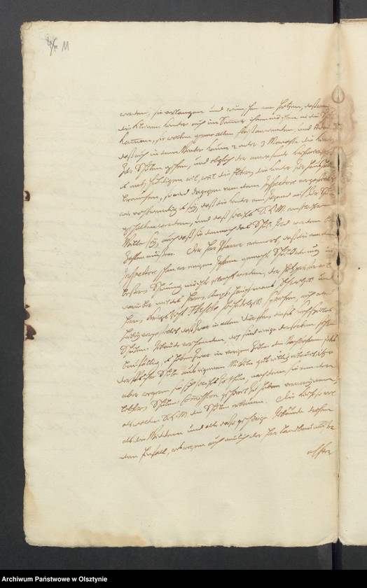 image.from.unit.number "Copia der geführten Kirchen Visitstions Recesse der Ämter Marienwerder [Kwidzyn] Schönberg [Szymbark] und Deutsch Eylau [Iława] de Anno 1738"