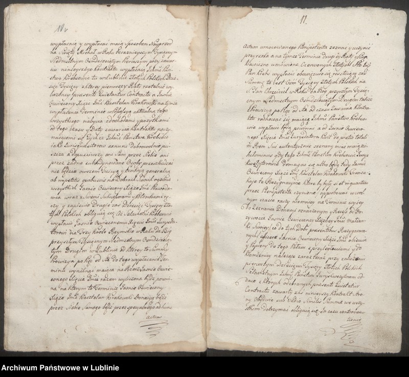 image.from.unit.number "Prothocollon inscriptionum iudicii advocatialis et scabinalis civitatis SRM Lublinensis"