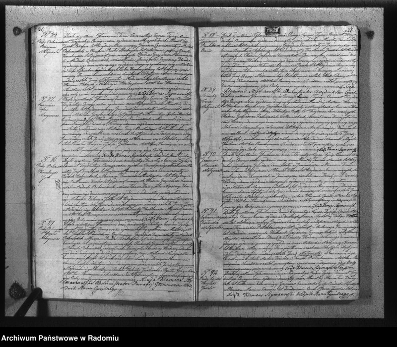 image.from.unit.number "Księga duplikatu aktów religijno cywilnych gminy i parafii Głowaczów urodzonych, zaślubionych i zmarłych w roku 1838"