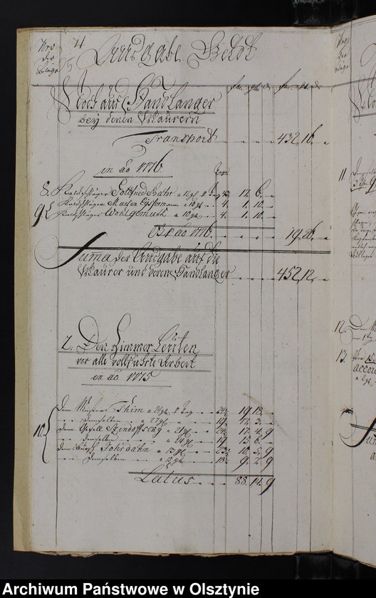 image.from.unit.number "Administrationis Bau-Rechnung über Einnahme und Ausgabe"