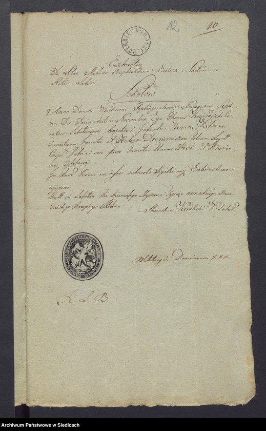 Obraz 13 z jednostki "Dowody do akt małżeństw"