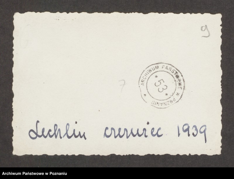 Obraz 12 z jednostki "Szkic i fotografie pałacu w Lechlinie"