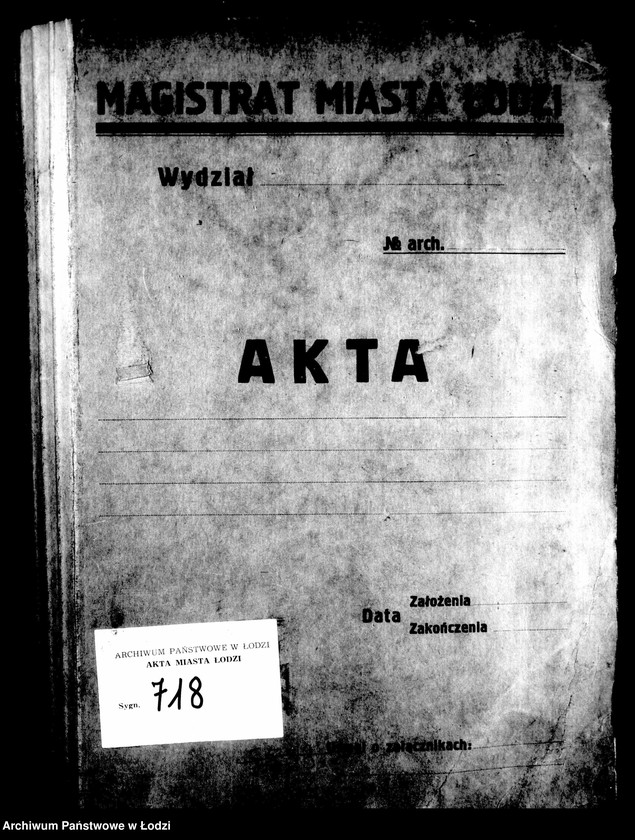 Obraz 4 z jednostki "Akta tyczące się zażaleń"