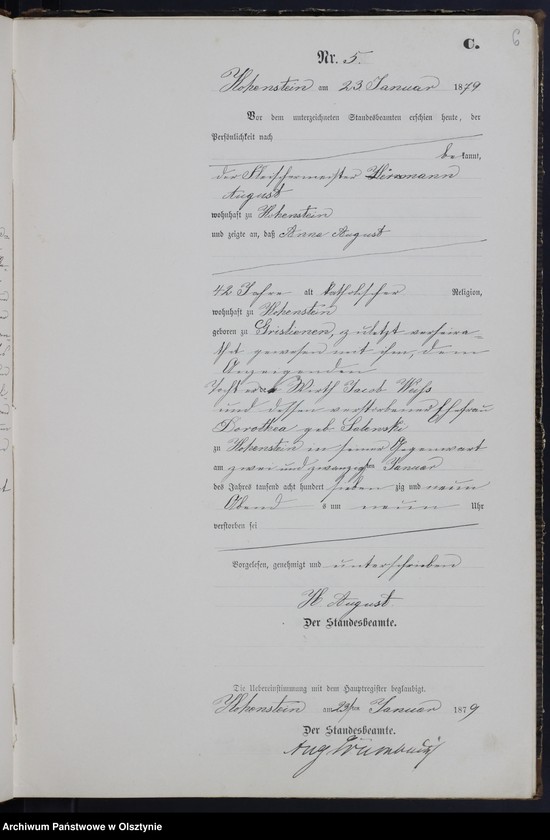 image.from.unit.number "Sterbe-Neben-Register Nr 1 - 76"