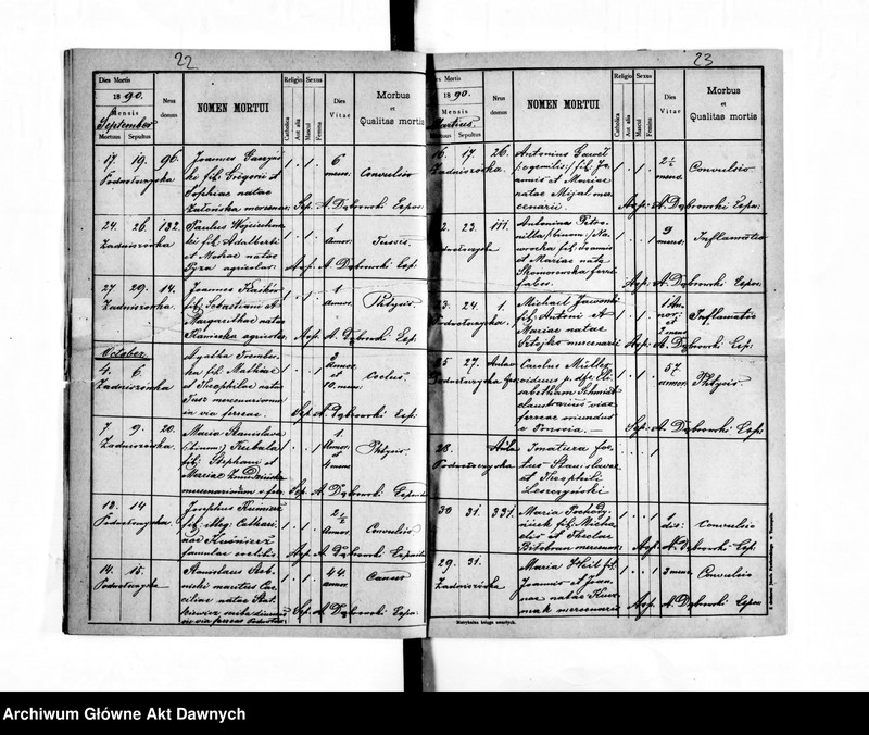 image.from.unit.number "Parafia: Kaczanówka. Dekanat: Skałat. Księga metrykalna urodzeń, ślubów i zgonów dla wsi Kaczanówka, Czerniszówka, Iwanówka, Orzechowiec, Mysłowa*, Zadniszówka* i miasta Podwołoczyska*."