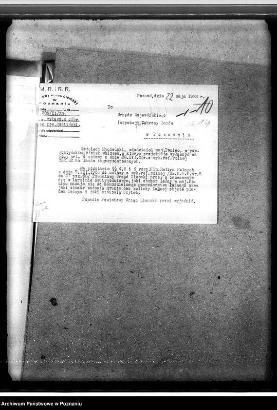 Obraz 18 z jednostki "Lasy majętności Wydawy w powiecie gostyńskim"