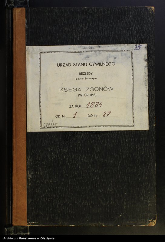 image.from.unit.number "Sterbe-Neben-Register Nr 1 - 27"