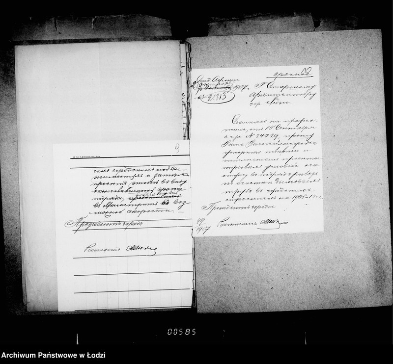 Obraz 11 z jednostki "Ob očistke dymovych trub v grodskich stroenijach na vremja s 1 janvarja 1908 g. po 1 janvarja 1911 goda"