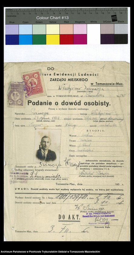 image.from.unit.number "Dowodów osobistych od nr 1801 do 2050. Tom X"