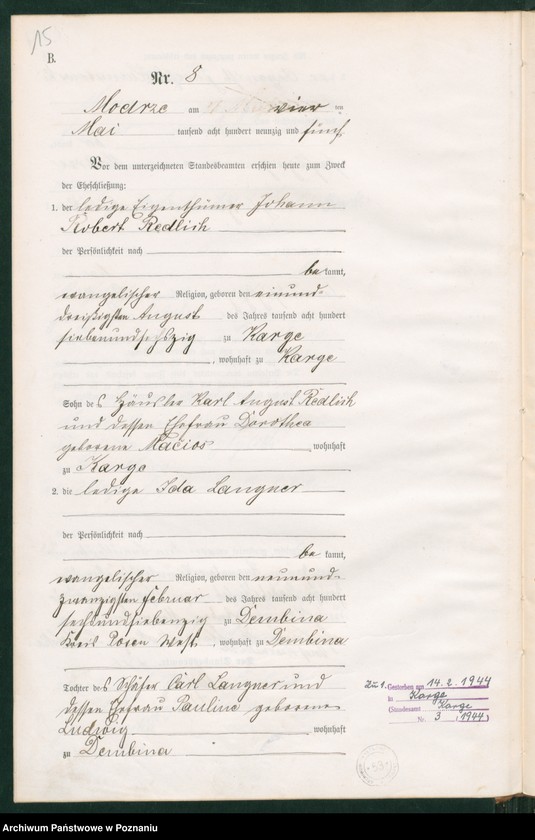 image.from.unit.number "Księga małżeństw"