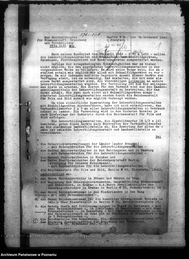 Obraz 5 z jednostki "Ausstattung mit Lehrmitteln der Lehrerbildungsanstalten"