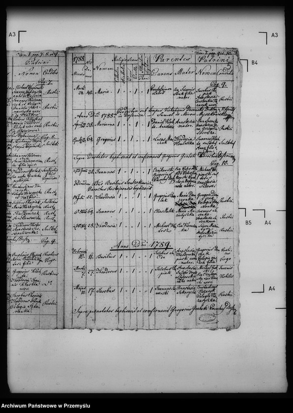 Obraz 9 z jednostki "[Kopie ksiąg metrykalnych parafii Desznica z filią Brzezawa (dekanat Dukla)]"