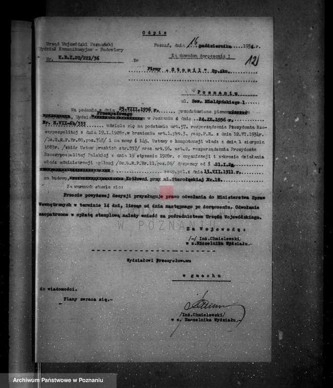 image.from.unit.number "Zatwierdzenie zakładu przemysłowego /kotłowni przy fabryce opon/ Firma Stomil S.A."