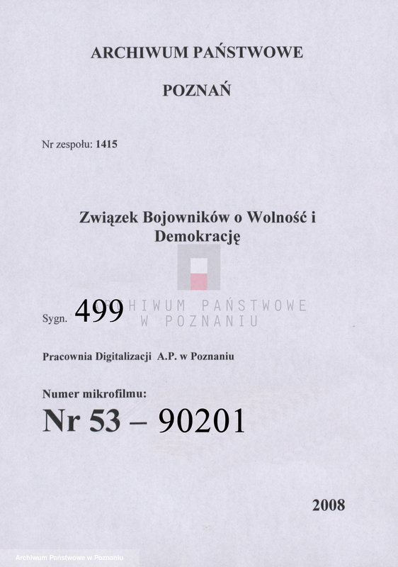 Obraz 1 z jednostki "Życiorysy powstańców wielkopolskich: Z - tom ll /Zenker Florian - Zuchowski Antoni/."