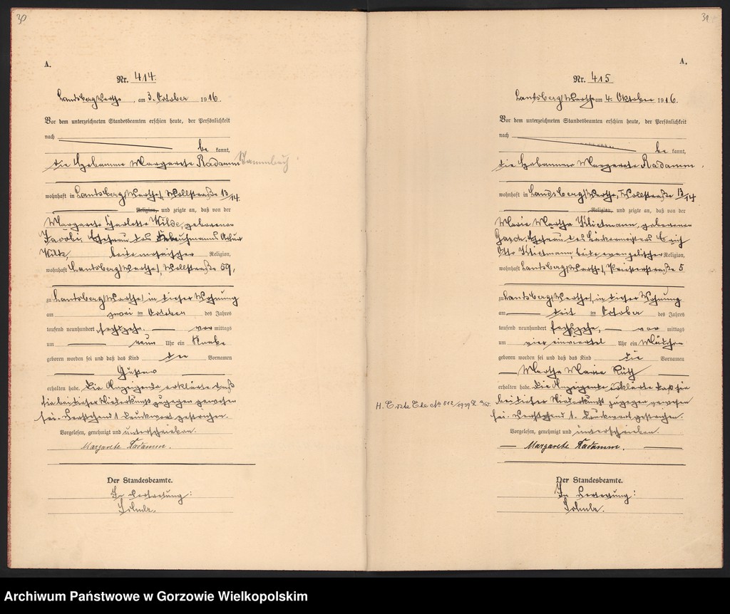 image.from.unit.number "Księga urodzeń, tom II, 385-525"